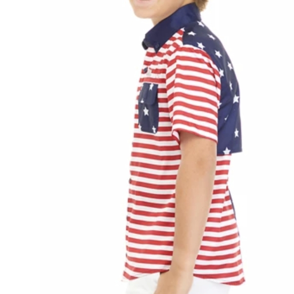 BIG & TALL AMERICAN FISHING SHIRT - Picture 3 of 4